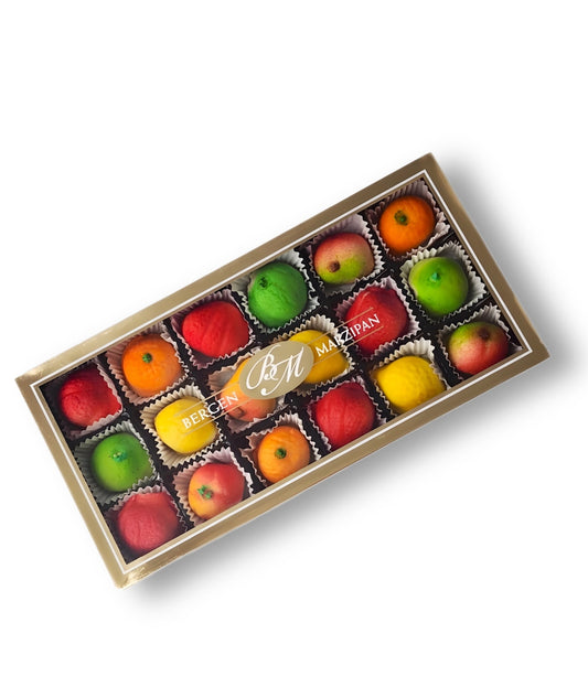 M-1 ASSORTED FRUIT 8OZ MARZIPAN