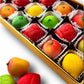 M-1 ASSORTED FRUIT 8OZ MARZIPAN